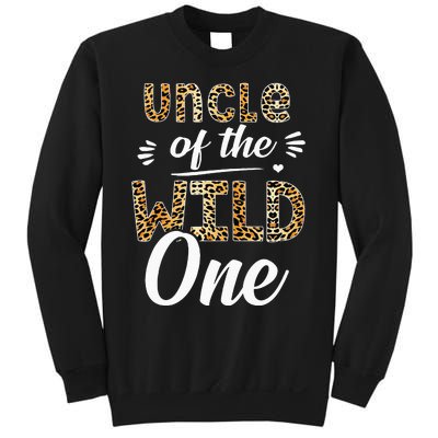 Uncle Of The Wild One Zoo Themed 1st Birthday Party Sweatshirt