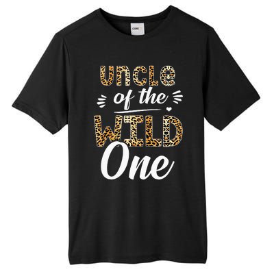 Uncle Of The Wild One Zoo Themed 1st Birthday Party Tall Fusion ChromaSoft Performance T-Shirt