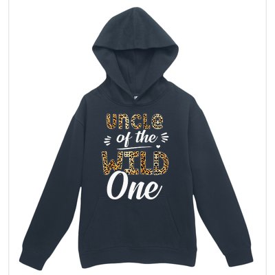 Uncle Of The Wild One Zoo Themed 1st Birthday Party Urban Pullover Hoodie