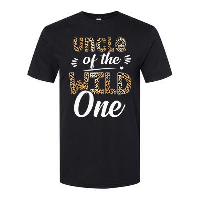 Uncle Of The Wild One Zoo Themed 1st Birthday Party Softstyle CVC T-Shirt