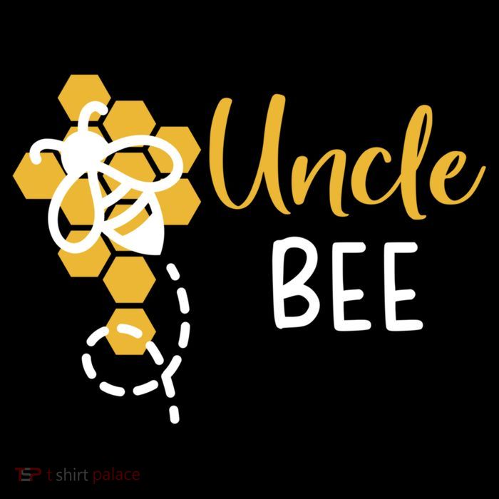 Uncle Of The Bee 1st Birthday Outfit First Bee Day Family Funny Gift Flatbill Hat