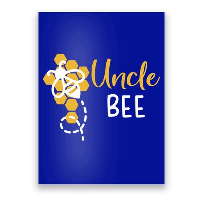 Uncle Of The Bee 1st Birthday Outfit First Bee Day Family Funny Gift Poster