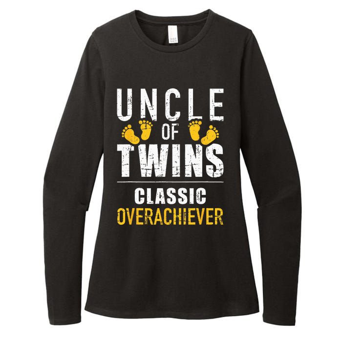 Uncle of twins classic overachiever Womens CVC Long Sleeve Shirt