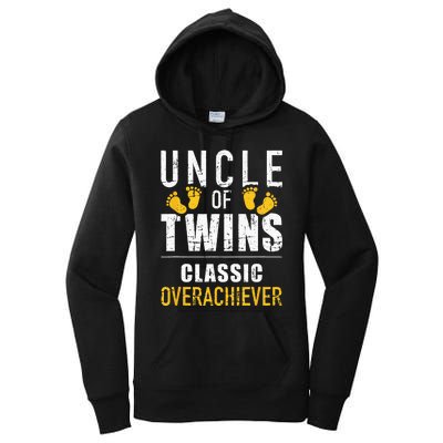 Uncle of twins classic overachiever Women's Pullover Hoodie