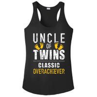 Uncle of twins classic overachiever Ladies PosiCharge Competitor Racerback Tank