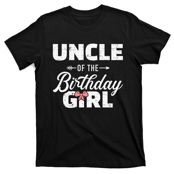 Uncle of the birthday daughter matching family T-Shirt