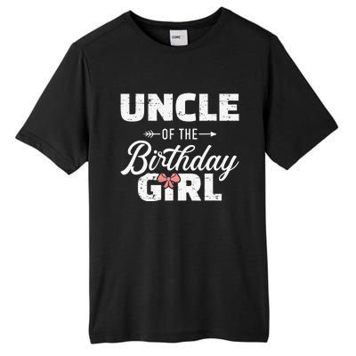 Uncle of the birthday daughter matching family Tall Fusion ChromaSoft Performance T-Shirt