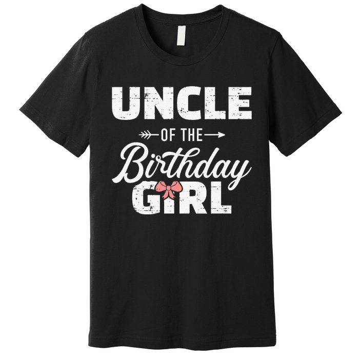 Uncle of the birthday daughter matching family Premium T-Shirt