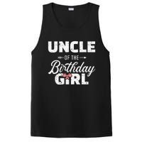 Uncle of the birthday daughter matching family PosiCharge Competitor Tank