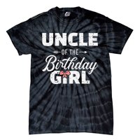 Uncle of the birthday daughter matching family Tie-Dye T-Shirt