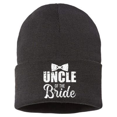 Uncle of the bride for wedding Sustainable Knit Beanie