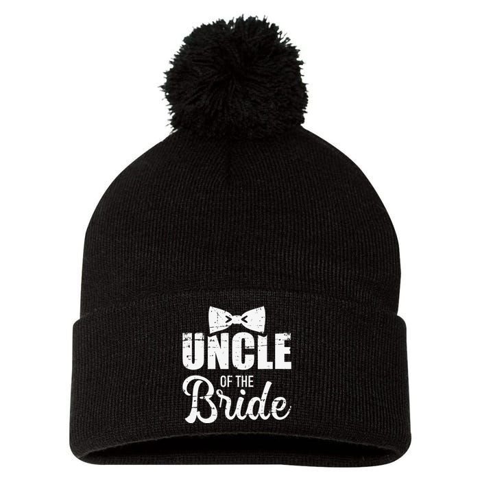 Uncle of the bride for wedding Pom Pom 12in Knit Beanie