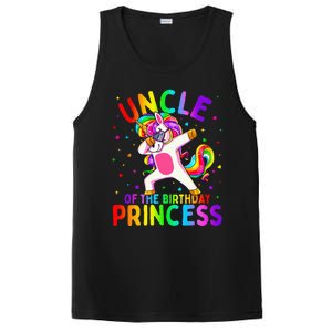 Uncle of the Birthday Princess Dabbing Unicorn PosiCharge Competitor Tank