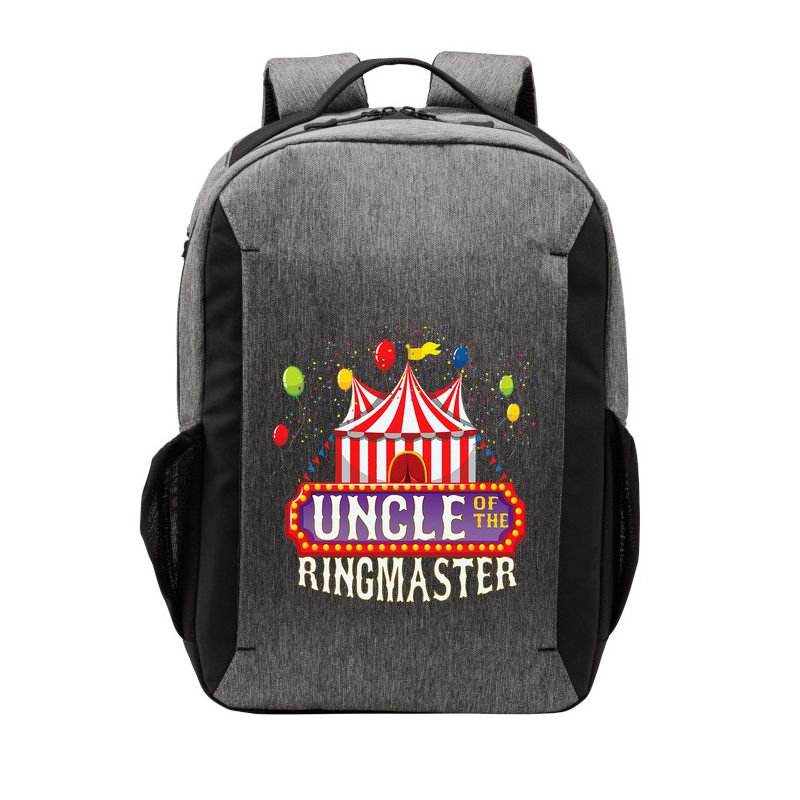 Uncle Of The Birthday Ringmaster Kids Circus Party Vector Backpack