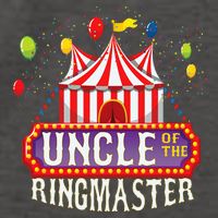 Uncle Of The Birthday Ringmaster Kids Circus Party Vector Backpack