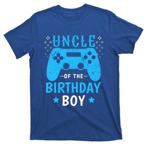 Uncle Of The Birthday Gift Video Gamer Uncle Birthday Gift T-Shirt