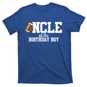 Uncle Of The Birthday Football Lover First Birthday Gift T-Shirt