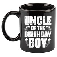 Uncle Of The Birthday Boy Celebration 11oz C Handle Ceramic Mug