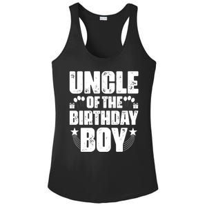 Uncle Of The Birthday Boy Celebration Ladies PosiCharge Competitor Racerback Tank