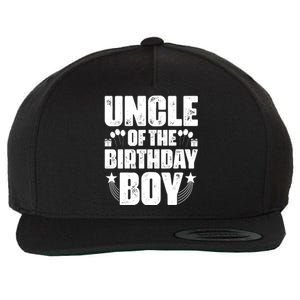 Uncle Of The Birthday Boy Celebration Wool Snapback Cap