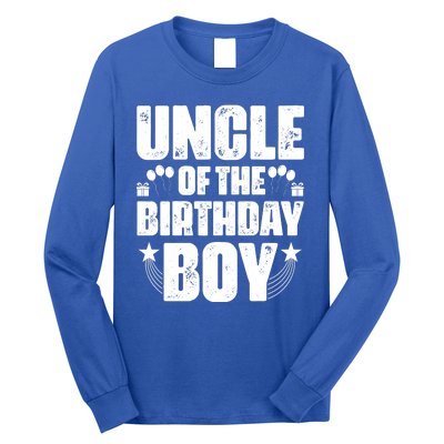 Uncle Of The Birthday Boy Celebration Long Sleeve Shirt