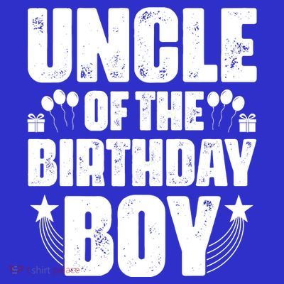 Uncle Of The Birthday Boy Celebration T-Shirt