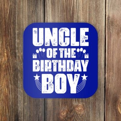 Uncle Of The Birthday Boy Celebration Coaster