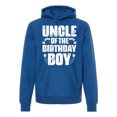 Uncle Of The Birthday Boy Celebration Premium Hoodie