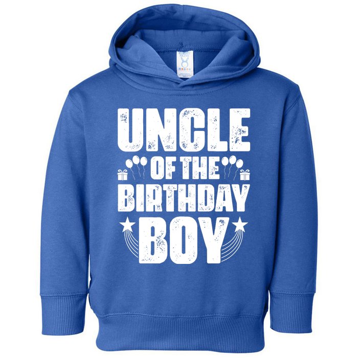 Uncle Of The Birthday Boy Celebration Toddler Hoodie