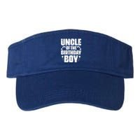 Uncle Of The Birthday Boy Celebration Valucap Bio-Washed Visor