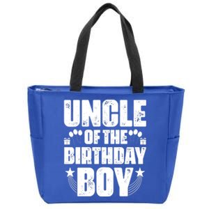 Uncle Of The Birthday Boy Celebration Zip Tote Bag