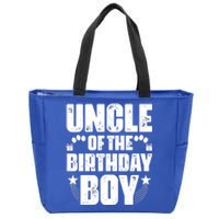 Uncle Of The Birthday Boy Celebration Zip Tote Bag