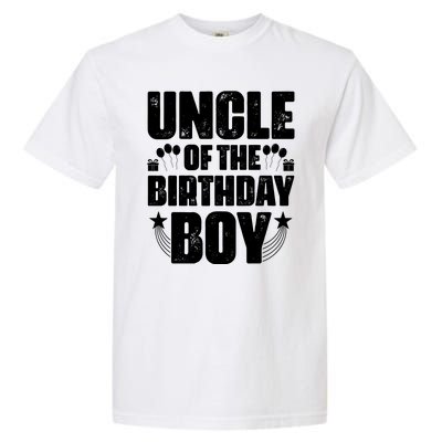 Uncle Of The Birthday Boy Celebration Garment-Dyed Heavyweight T-Shirt