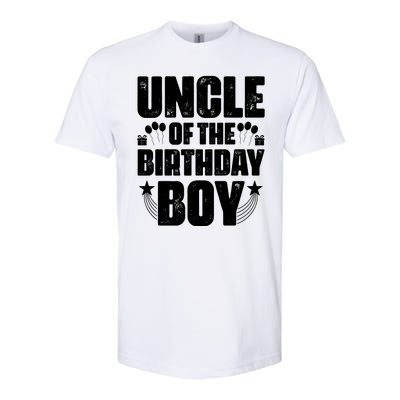 Uncle Of The Birthday Boy Celebration Softstyle® CVC T-Shirt