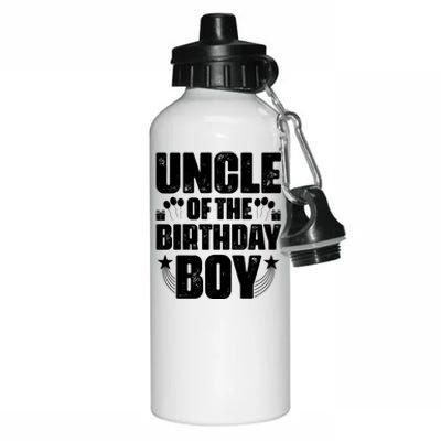 Uncle Of The Birthday Boy Celebration Aluminum Water Bottle