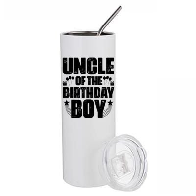 Uncle Of The Birthday Boy Celebration Stainless Steel Tumbler