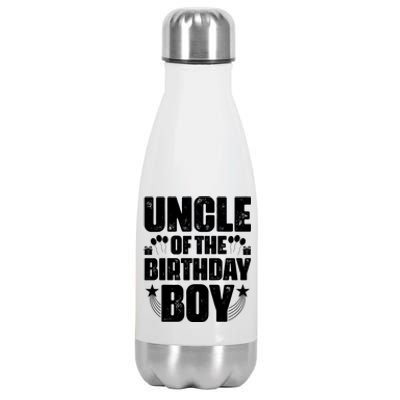 Uncle Of The Birthday Boy Celebration Stainless Steel Insulated Water Bottle