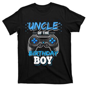 Uncle Of The Birthday Boy Matching Video Game Birthday Gift T-Shirt