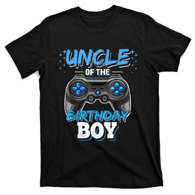 Uncle Of The Birthday Boy Matching Video Game Birthday Gift T-Shirt