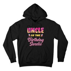 Uncle Of The Birthday Sweetie Ice Cream Birthday Hoodie