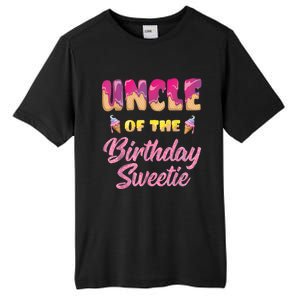 Uncle Of The Birthday Sweetie Ice Cream Birthday Tall Fusion ChromaSoft Performance T-Shirt