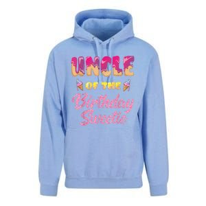 Uncle Of The Birthday Sweetie Ice Cream Birthday Unisex Surf Hoodie