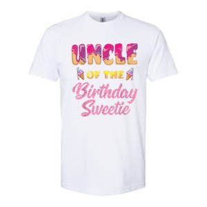 Uncle Of The Birthday Sweetie Ice Cream Birthday Softstyle CVC T-Shirt