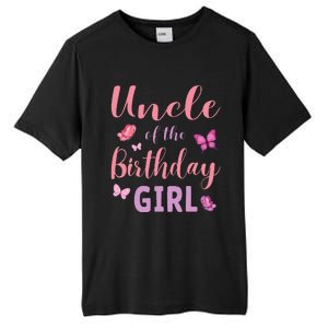 Uncle Of The Birthday Butterfly Party Tall Fusion ChromaSoft Performance T-Shirt