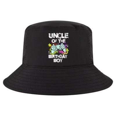 Uncle Of The Birthday Video Game Gamer Gift Cool Comfort Performance Bucket Hat