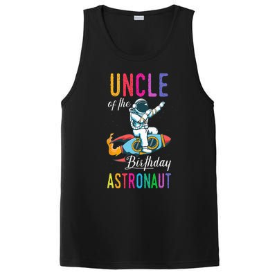 Uncle Of The Birthday Astronaut Space Bday Party Celebration PosiCharge Competitor Tank