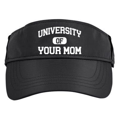 University Of Your Mom Adult Drive Performance Visor