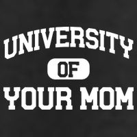 University Of Your Mom Adult Drive Performance Visor