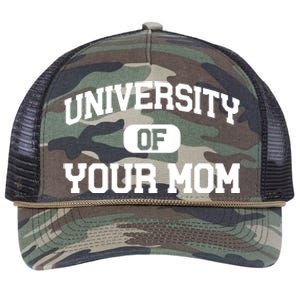 University Of Your Mom Retro Rope Trucker Hat Cap