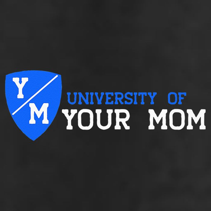 University Of Your Mom  7 Panel Mesh Trucker Snapback Hat